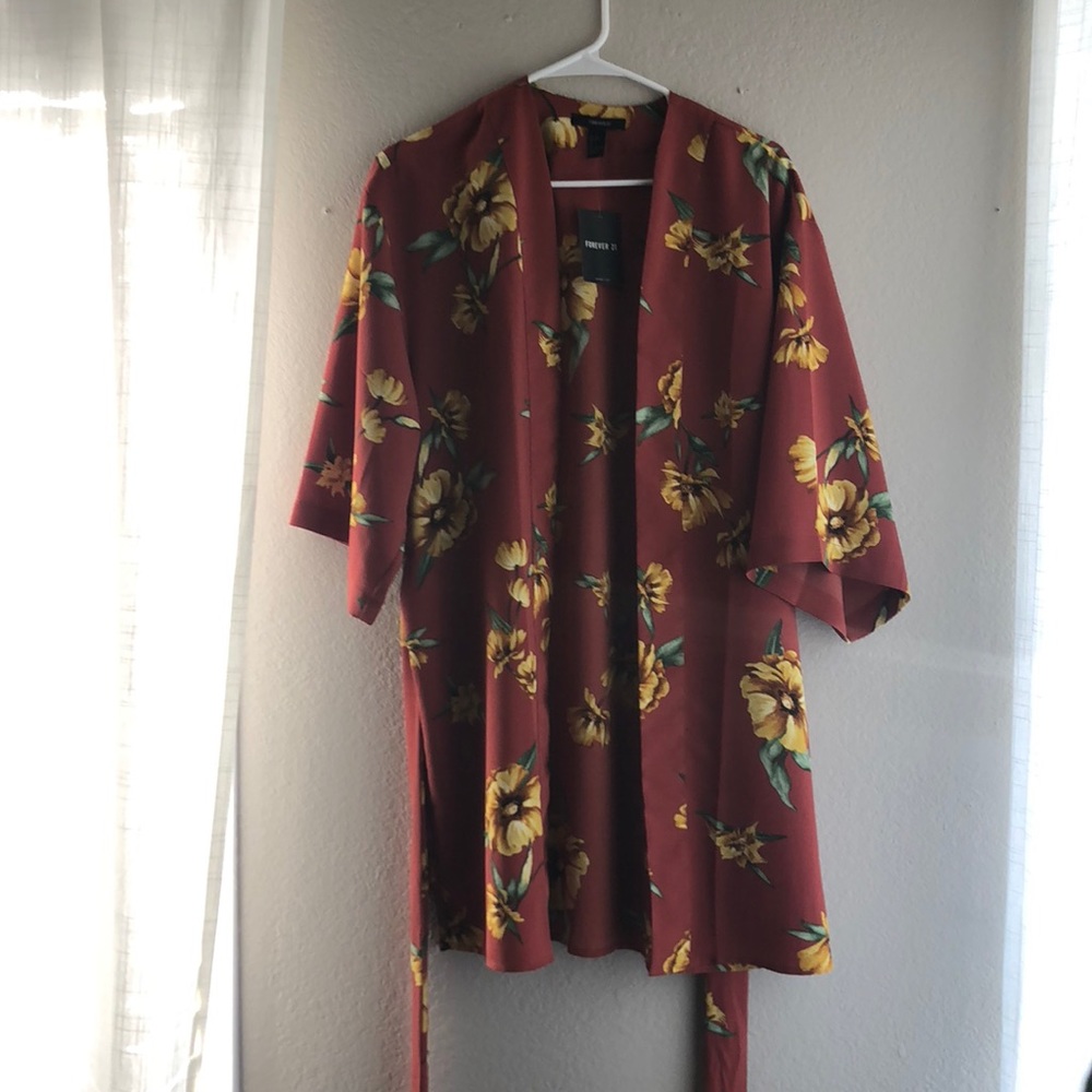 Flower kimono